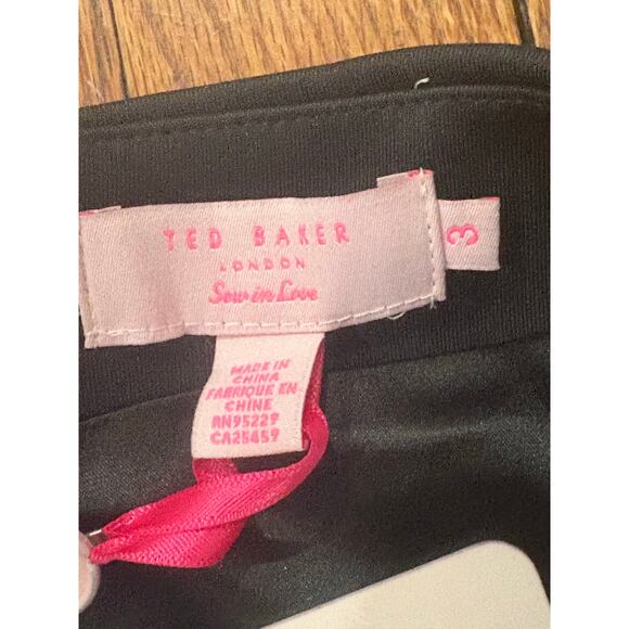 NEW Ted Baker London Silloh Rainbow Waterfall Mini Skirt Size 3 or Size 8 Medium - Picture 7 of 12